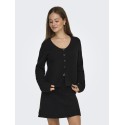 JDY Lea L/S Strik Cardigan - Sort