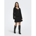 JDY Lea L/S Strik Cardigan - Sort