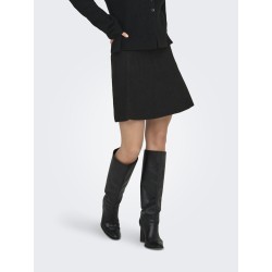 JDY Lea Strik Nederdel - Sort