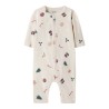 NAME IT BABY Vismas natdragt - Whitecap Gray / Christmas