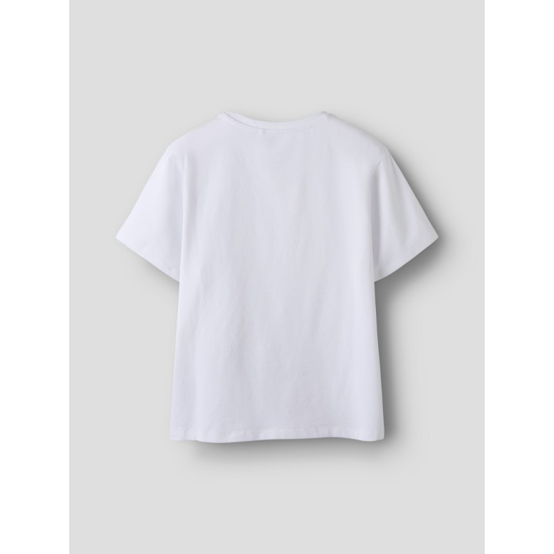 NAME IT KIDS Moja Minecraft T-shirt - Bright White