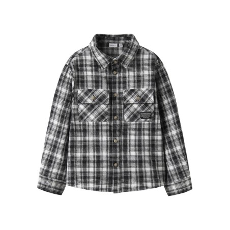 NAME IT KIDS Raming Overshirt - Sort