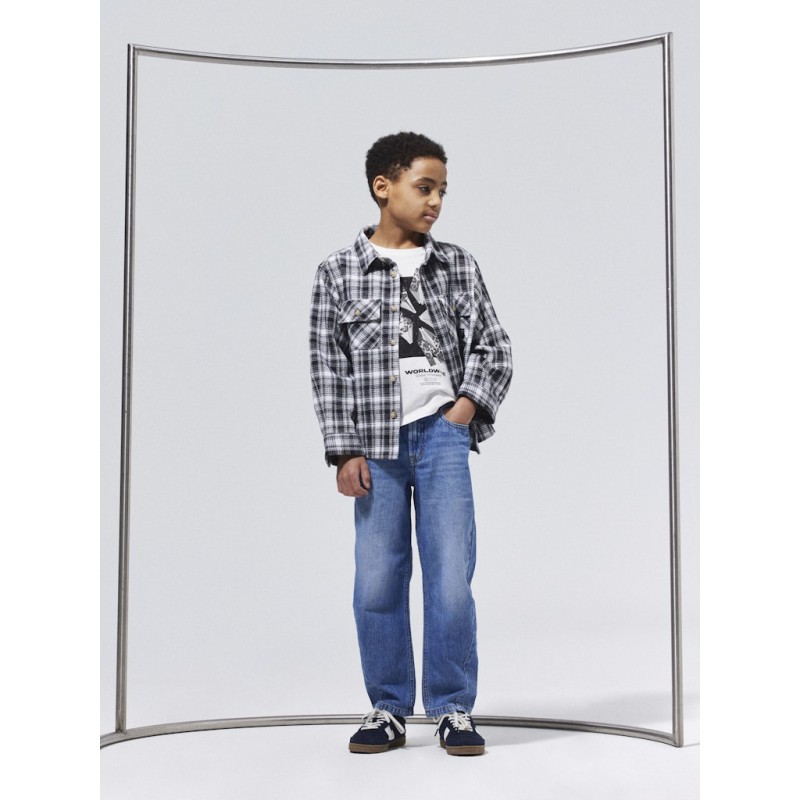 NAME IT KIDS Raming Overshirt - Sort