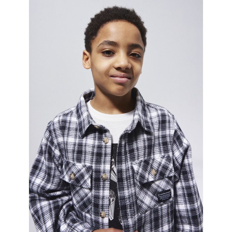 NAME IT KIDS Raming Overshirt - Sort