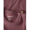 NAME IT BABY Ofulla L/S Bodystocking - Rose Brown
