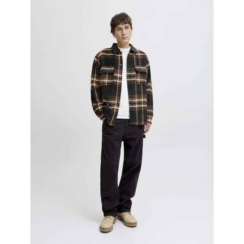 JACK & JONES Bradley Ollie Overshirt L/S - Monks Robe