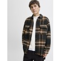 JACK & JONES Bradley Ollie Overshirt L/S - Monks Robe