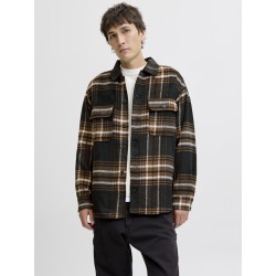 JACK & JONES Bradley Ollie Overshirt L/S - Monks Robe