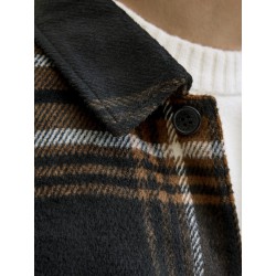 JACK & JONES Bradley Ollie Overshirt L/S - Monks Robe