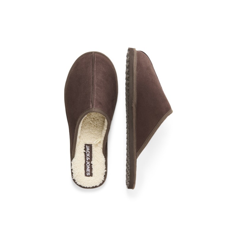 JACK & JONES Dudely Microfiber Slippers - Java