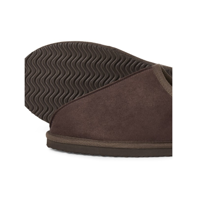 JACK & JONES Dudely Microfiber Slippers - Java