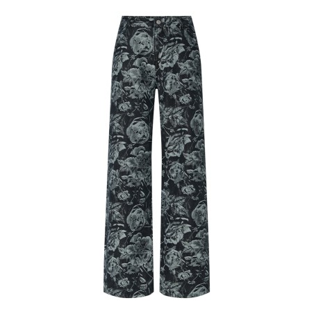 PIECES Marosa Jeans - Sort / Rose