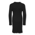 KIDS ONLY Bianka L/S Strik Kjole - Sort