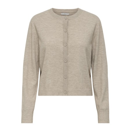 ONLY Camille Basic L/S Cardigan - Pumice Stone