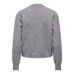 ONLY Camille Basic L/S Cardigan - Medium Grey Melange
