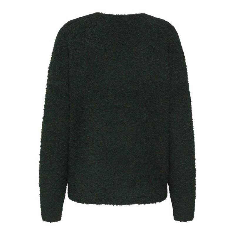 JDY Bitten L/S Vendbar Strik Trøje - Rosin