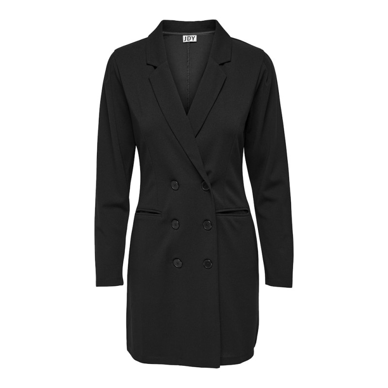 JDY Catia Elsa L/S Blazer Kjole - Sort