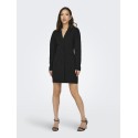 JDY Catia Elsa L/S Blazer Kjole - Sort