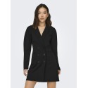 JDY Catia Elsa L/S Blazer Kjole - Sort