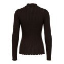 JDY Fransiska L/S Bluse - Black Coffee