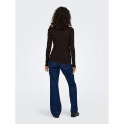 JDY Fransiska L/S Bluse - Black Coffee