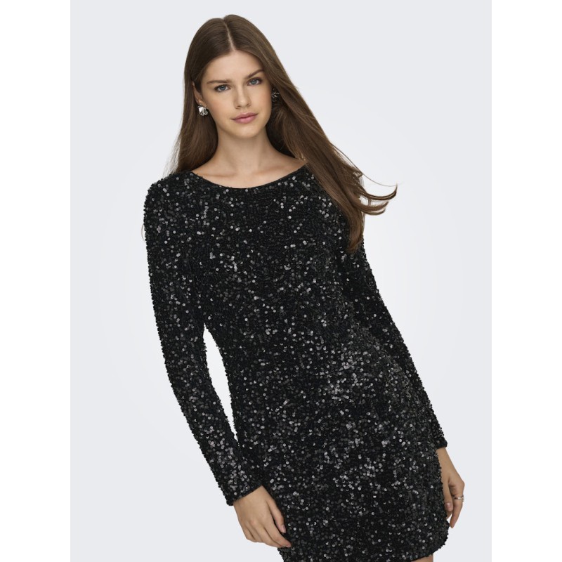 ONLY Confidence L/S Kjole - Sort