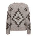 ONLY Azu L/S Strik Sweater - String