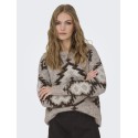 ONLY Azu L/S Strik Sweater - String
