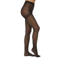 ONLY Ea 20 Denier Glimmer Tights - Sort / Silver Lurex