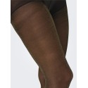 ONLY Ea 20 Denier Glimmer Tights - Sort / Gold Lurex