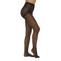 ONLY Ea 20 Denier Glimmer Tights - Sort / Gold Lurex