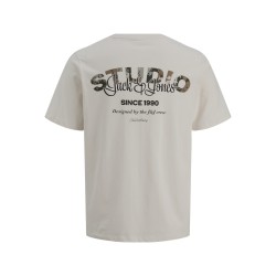 JACK & JONES JUNIOR Yuki T-shirt - Moonbeam