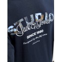 JACK & JONES JUNIOR Yuki T-shirt - Sky Captain
