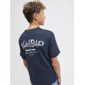 JACK & JONES JUNIOR Yuki T-shirt - Sky Captain