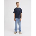 JACK & JONES JUNIOR Yuki T-shirt - Sky Captain