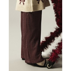 NAME IT MINI Risilk Bukser - Burgundy