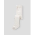 NAME IT BABY Rifa Terry Frotté Strømpebukser - Cloud Dancer
