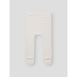 NAME IT BABY Rifa Terry Frotté Strømpebukser - Cloud Dancer