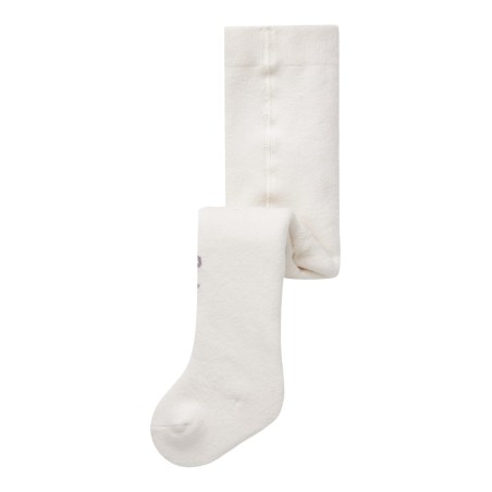 NAME IT BABY Rifa Terry Frotté Strømpebukser - Cloud Dancer