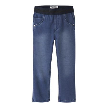 NAME IT MINI Salli Slim Sweat Jeans - Denim Blue