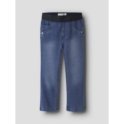 NAME IT MINI Salli Slim Sweat Jeans - Denim Blue