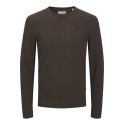 JACK & JONES Emil crew neck pullover - Mulch / Twist