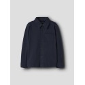 NAME IT MINI Ronalo L/S Skjorte - Navy Blazer