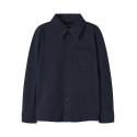 NAME IT MINI Ronalo L/S Skjorte - Navy Blazer