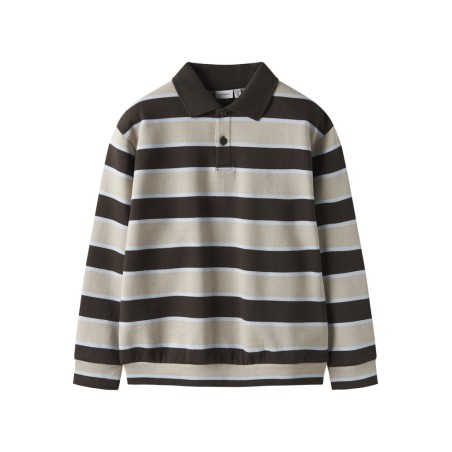 NAME IT KIDS Romeo L/S Polo - Delicioso