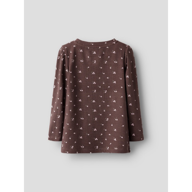 NAME IT MINI Soho L/S Bluse - Peppercorn