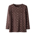 NAME IT MINI Soho L/S Bluse - Peppercorn