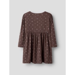 NAME IT MINI Soho L/S Kjole - Peppercorn