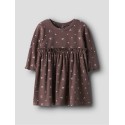 NAME IT BABY Soho L/S Kjole - Peppercorn