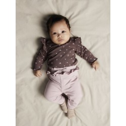 NAME IT BABY Soho L/S Bodystocking - Peppercorn